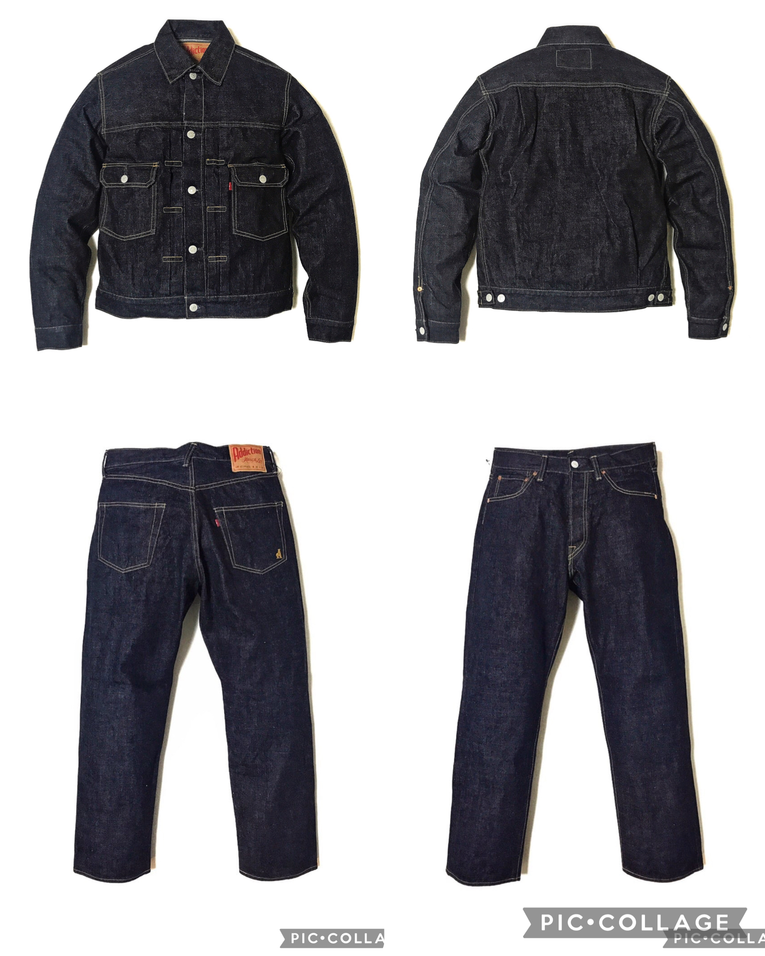 デニムジャケット & デニムパンツ セットアップ再入荷