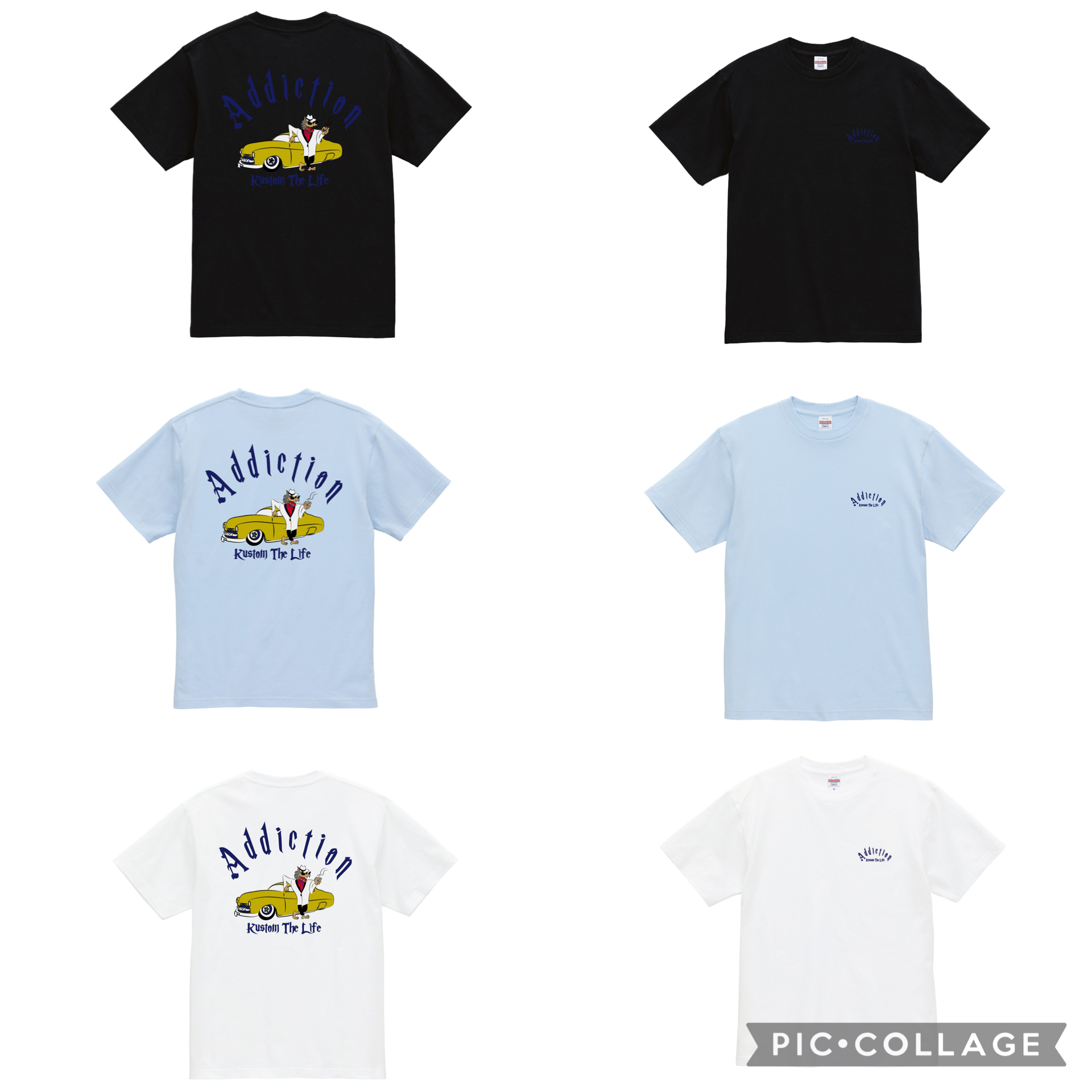 Addiction Kustom The Life  MAVERICK Tee - 予約受付スタート