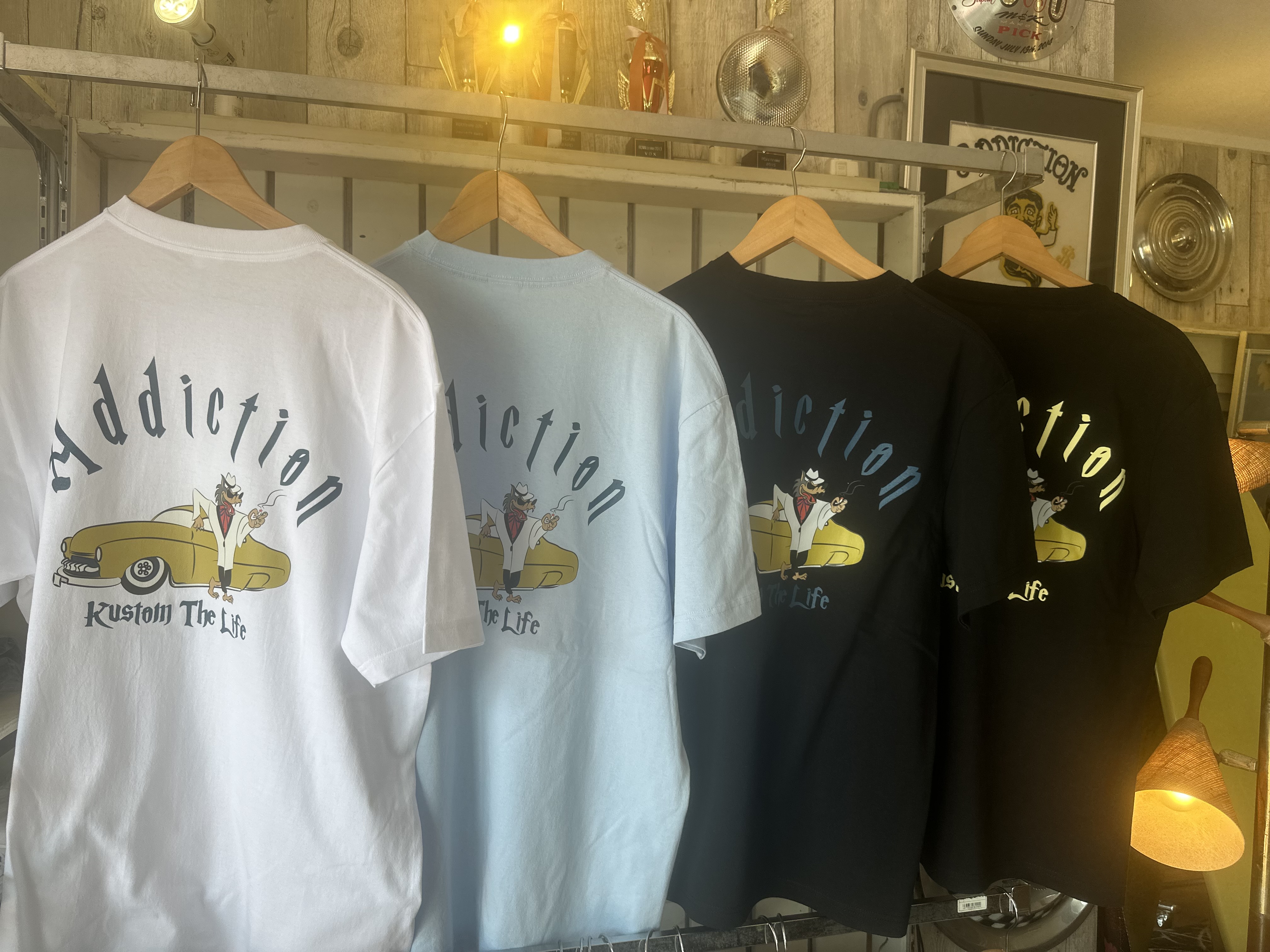 Addiction Kustom The Life  MAVERICK Tee　入荷