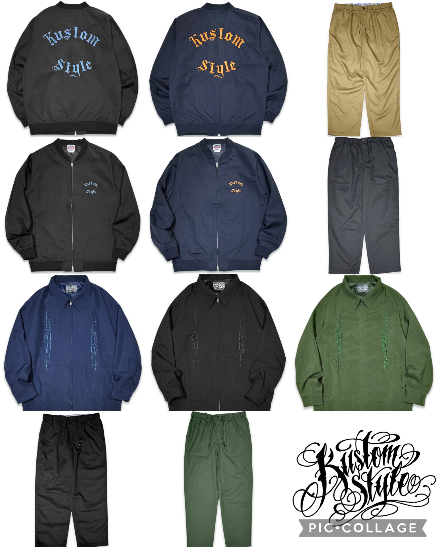 KUSTOMSTYLE SO CAL FALL ITEMS — RESTOCK