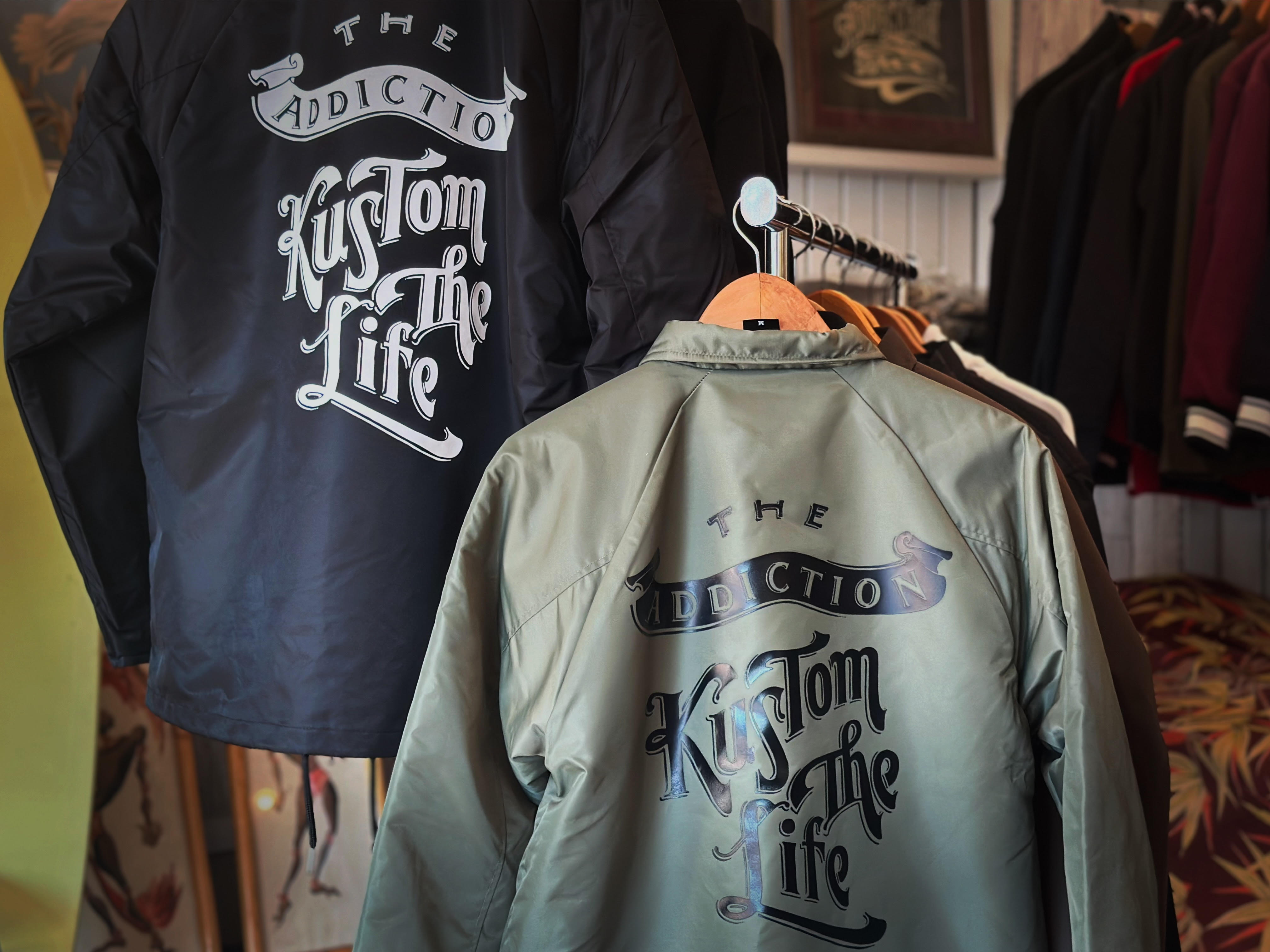 Addiction Kustom The Life Nylon Coach Jacket