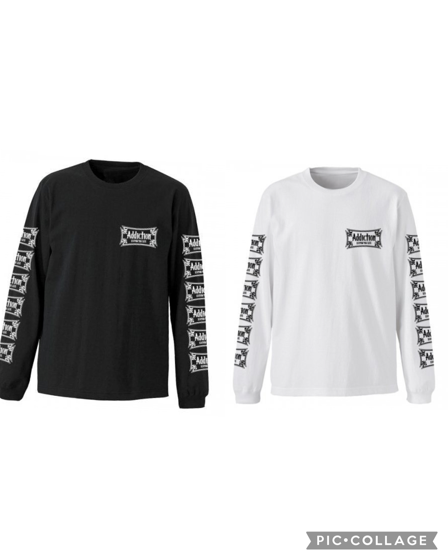 “CROSS” LONG SLEEVE TEE 再入荷