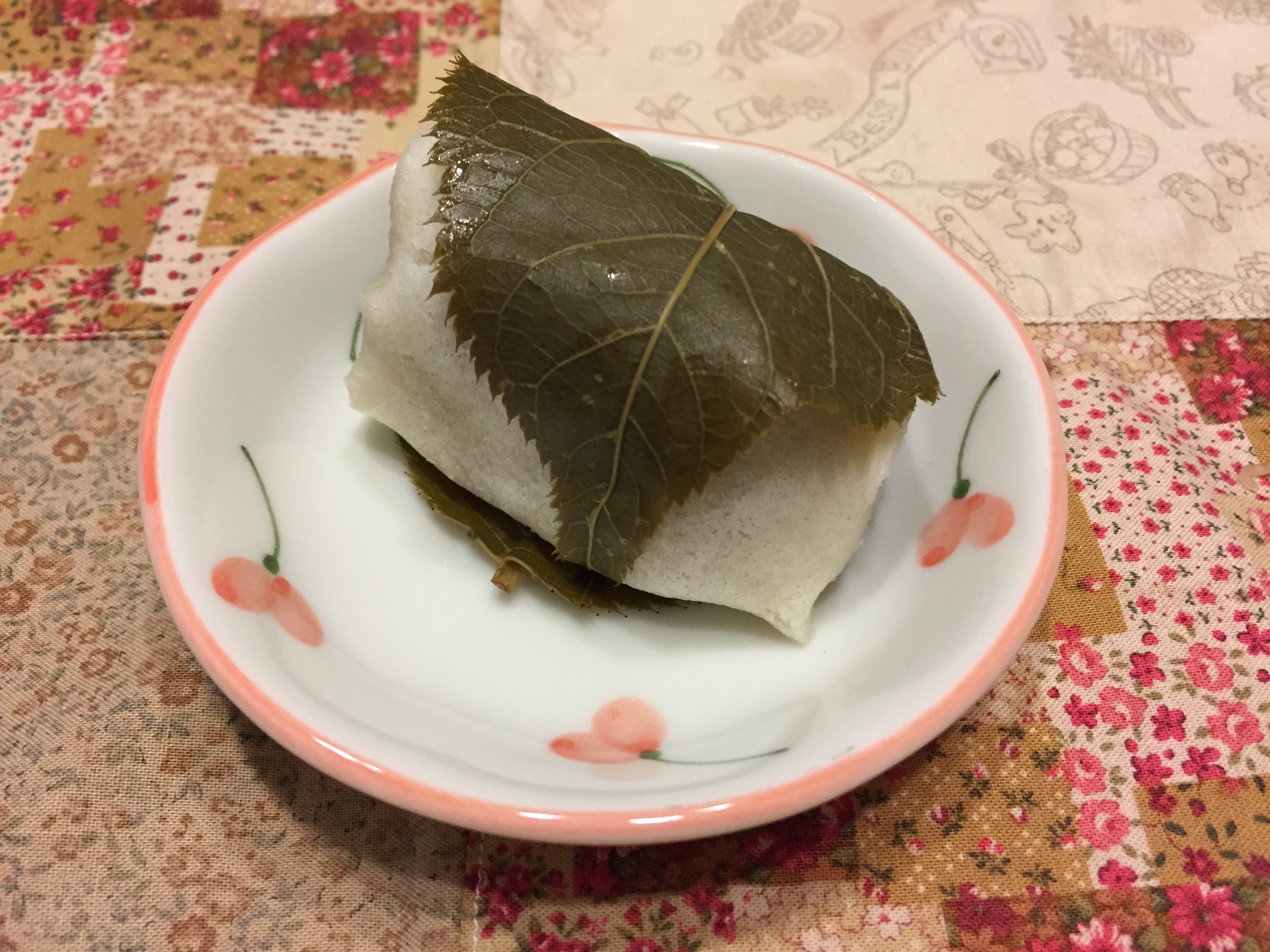 桜餅が出始めましたが・・・