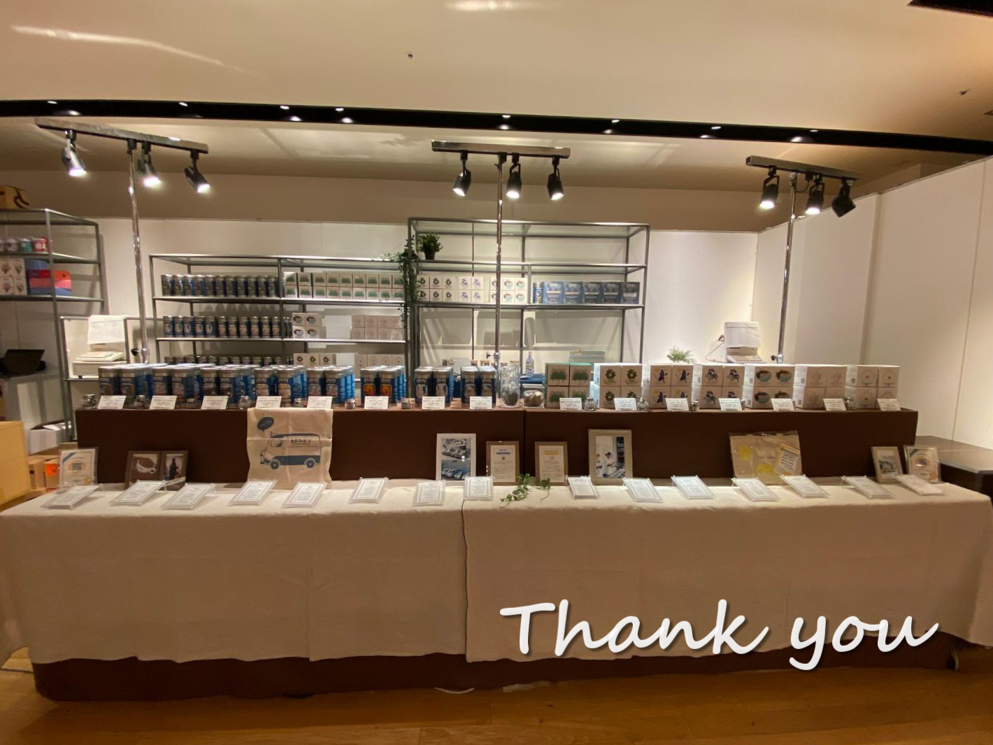 ありがとうございました💙阪急うめだ本店英国フェア