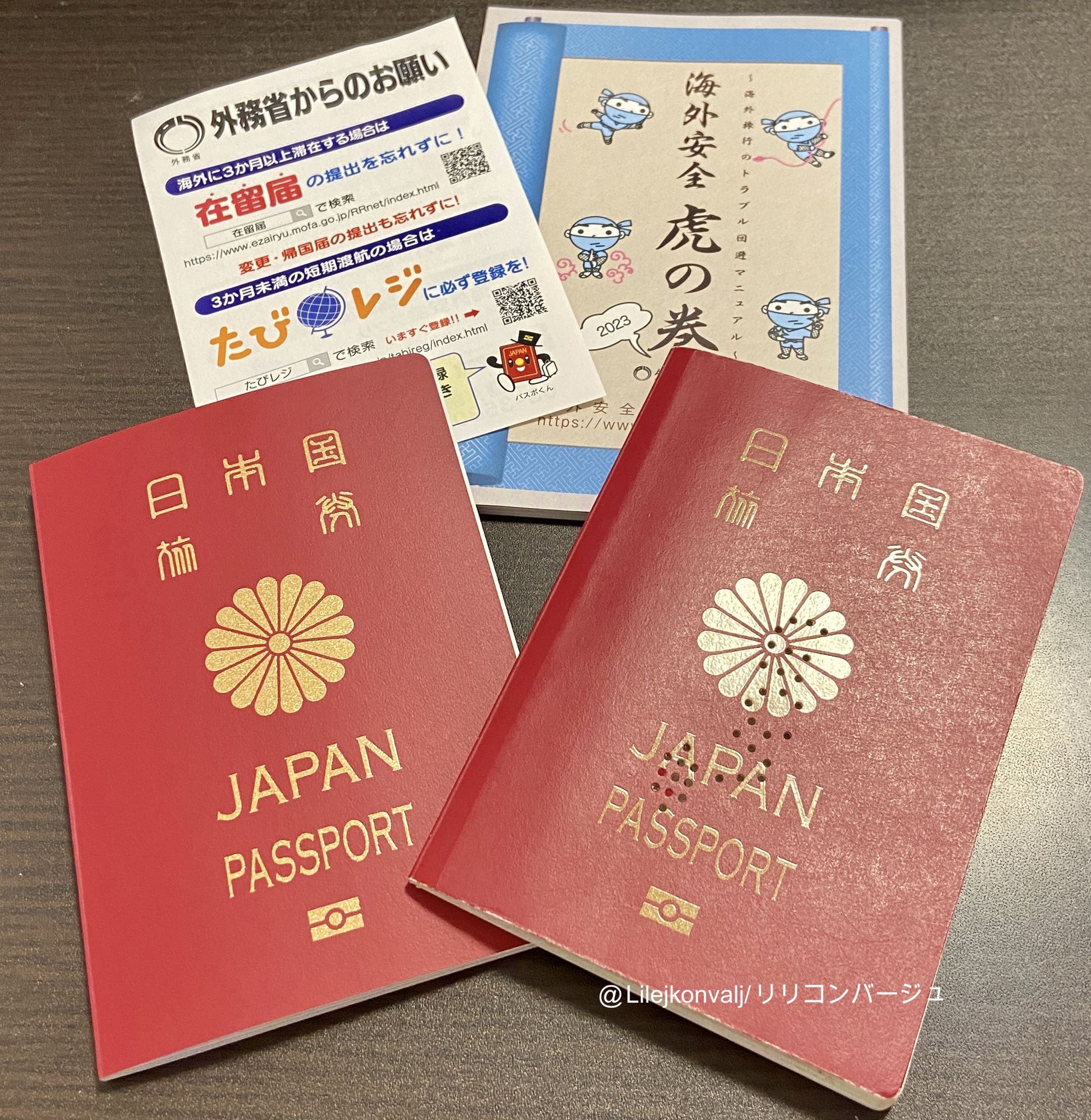 パスポート、無事切り替え完了！