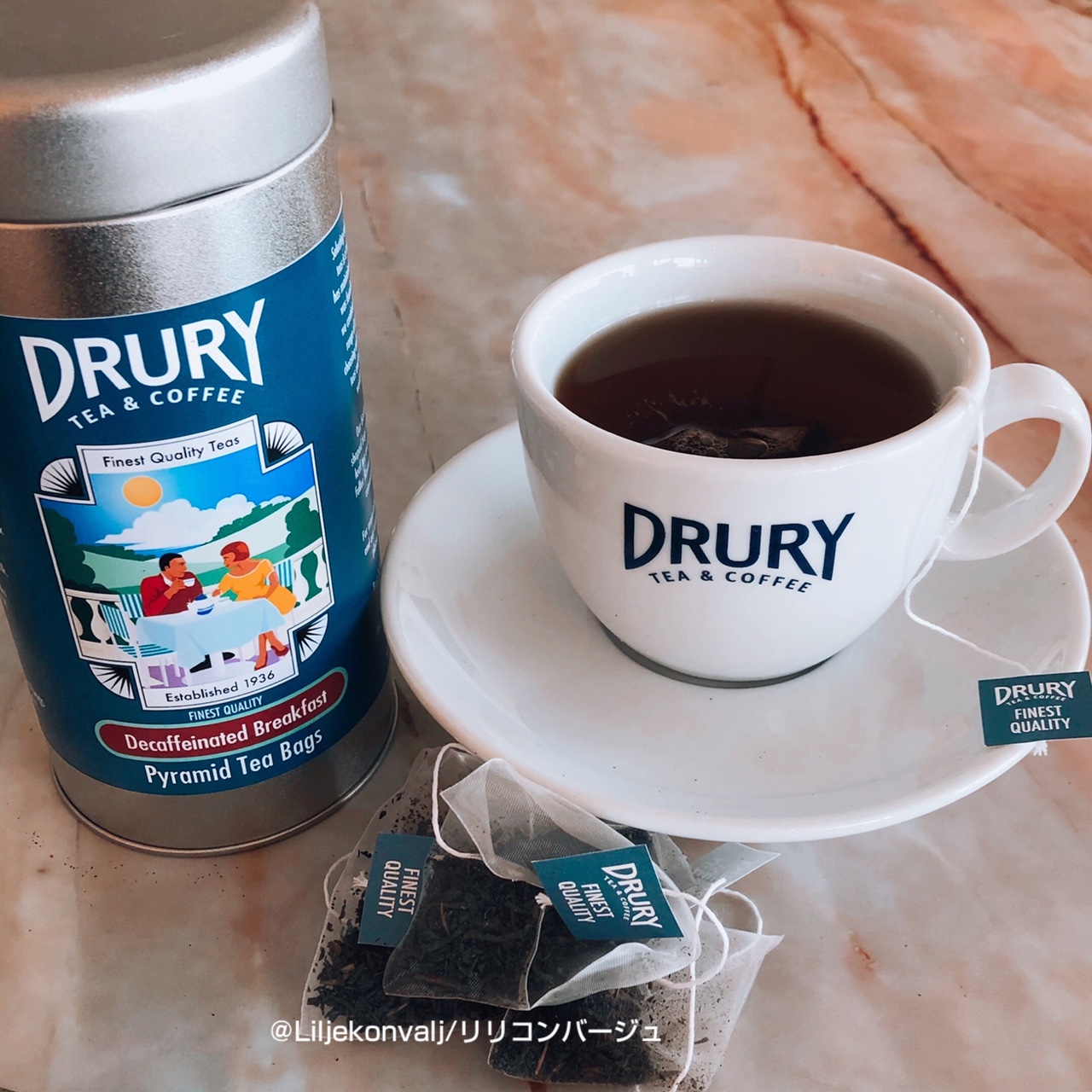 DRURY 新商品ご紹介♪ for 阪急百貨店・英国フェア2021　デカフェ