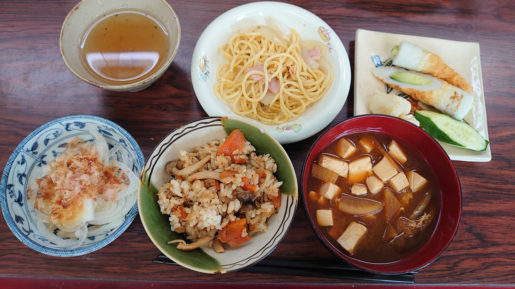今日の”梅皿メシ”