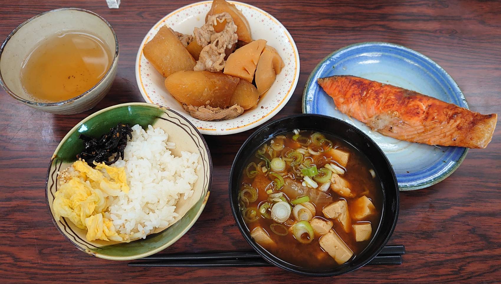 今日の”梅皿メシ”