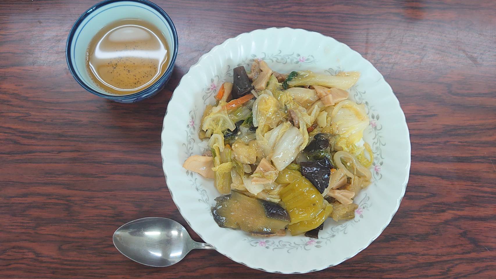今日の”梅皿メシ”
