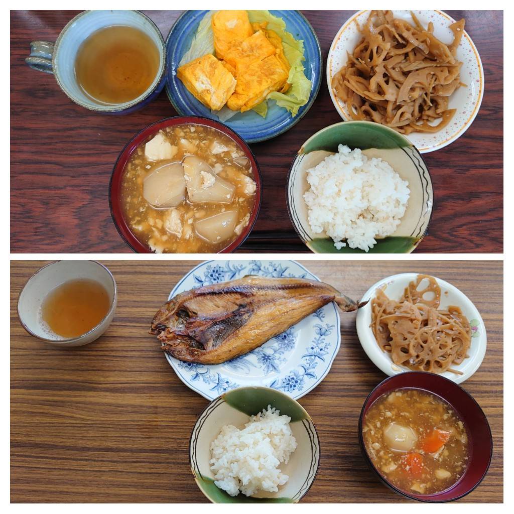 今日の”梅皿メシ”