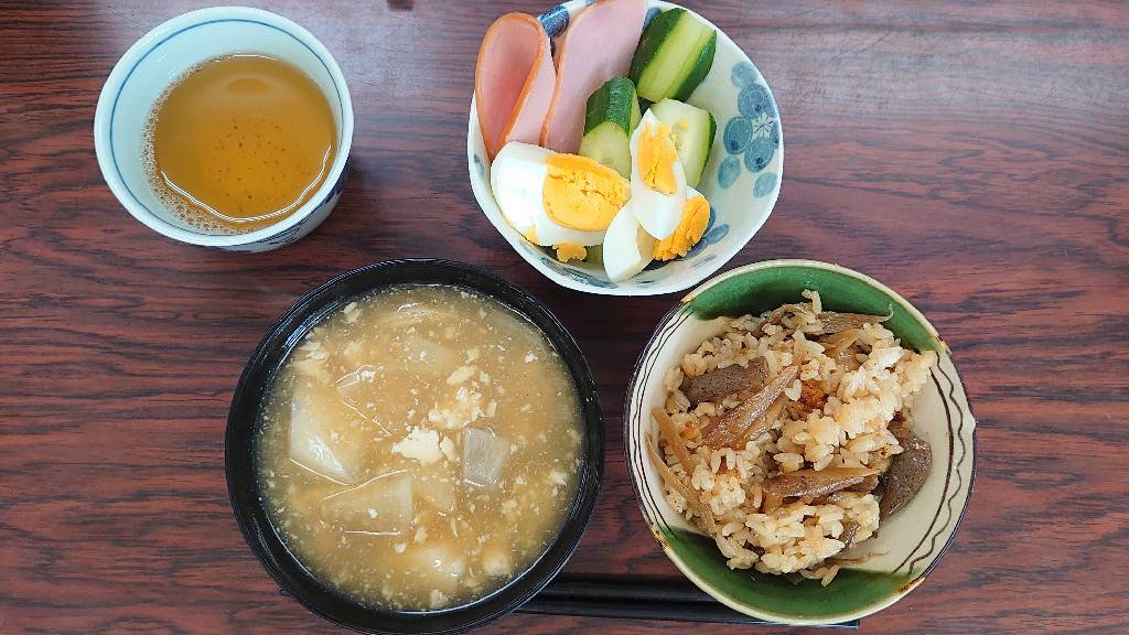 今日の”梅皿メシ”