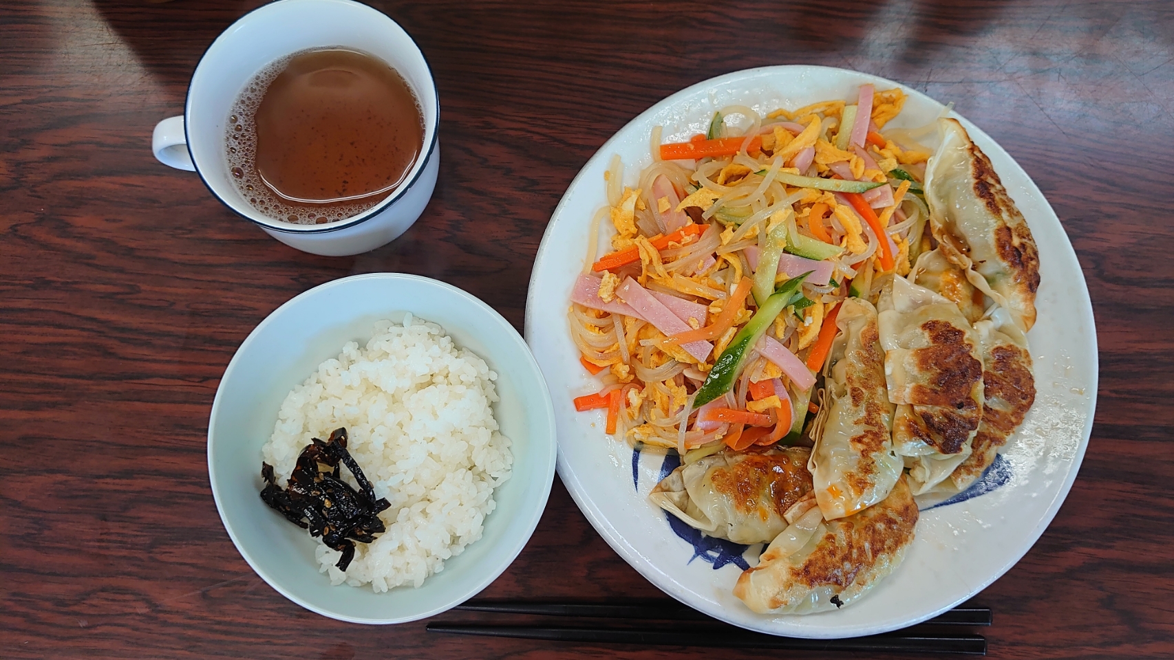 今日の”梅皿メシ”