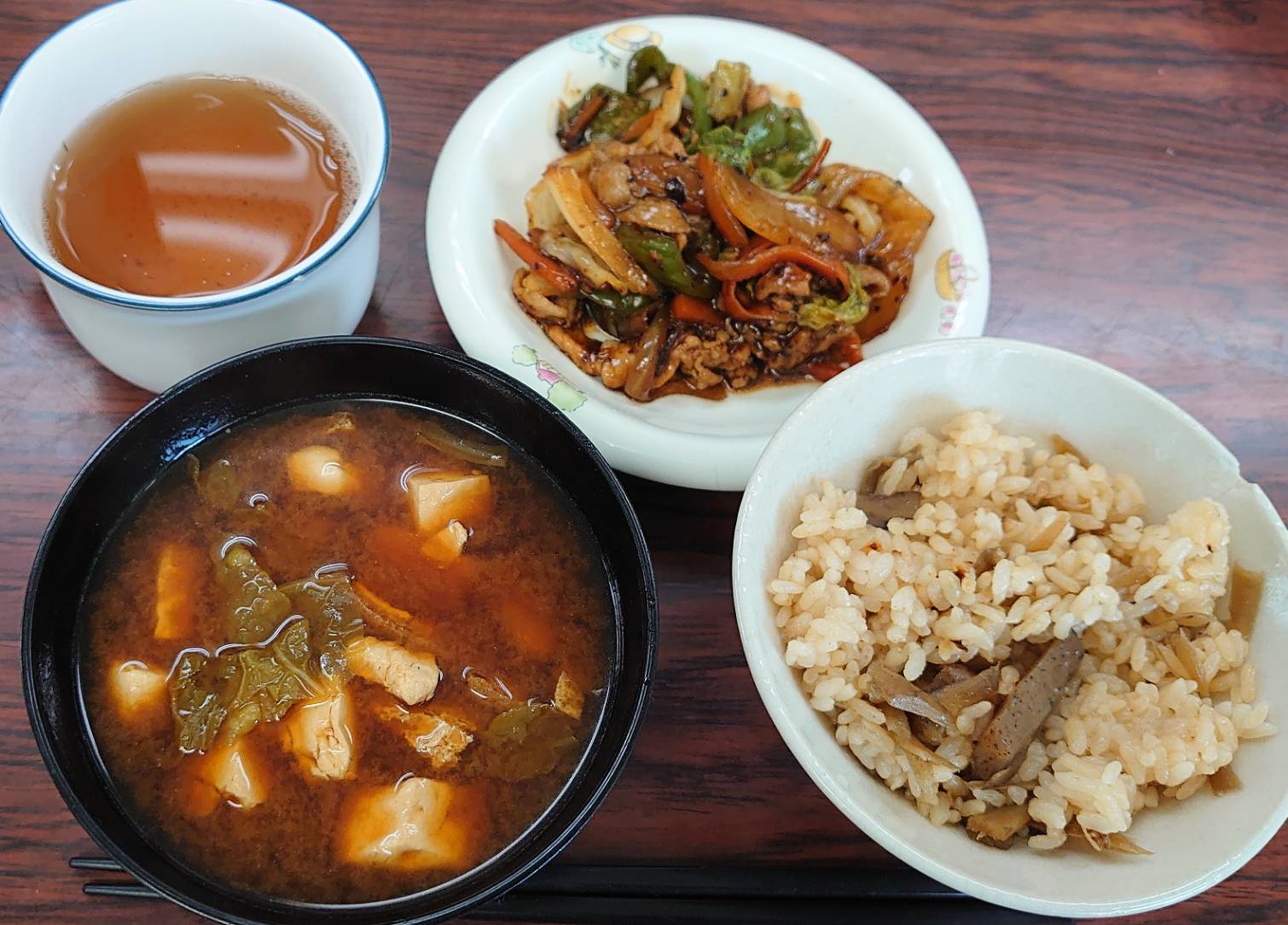 今日の”梅皿メシ”