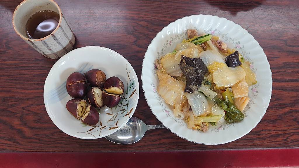 今日の”梅皿メシ”