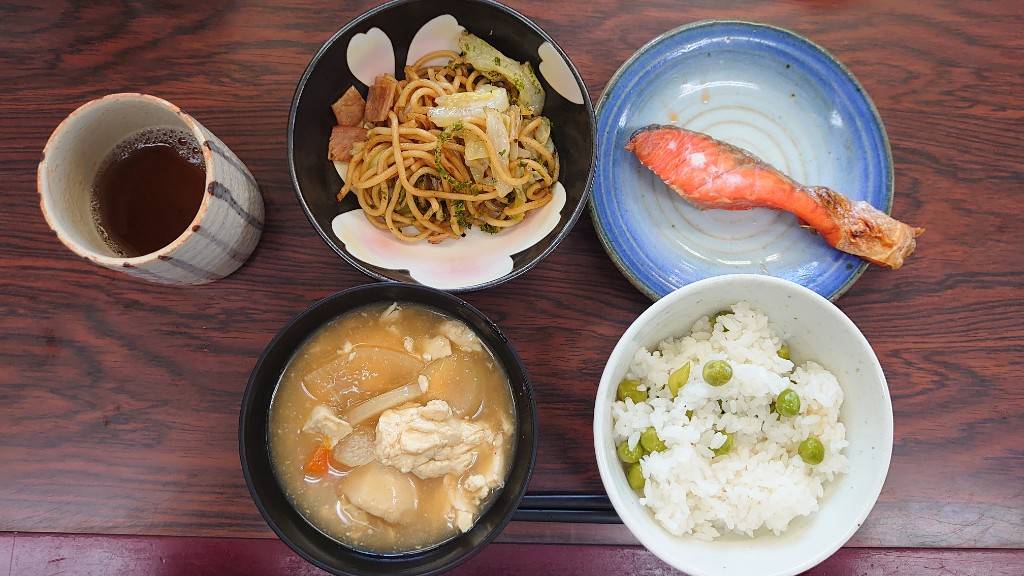 今日の”梅皿メシ”