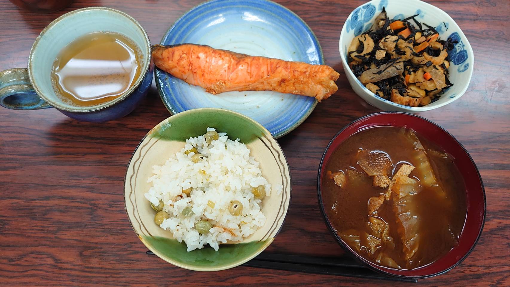 今日の”梅皿メシ”