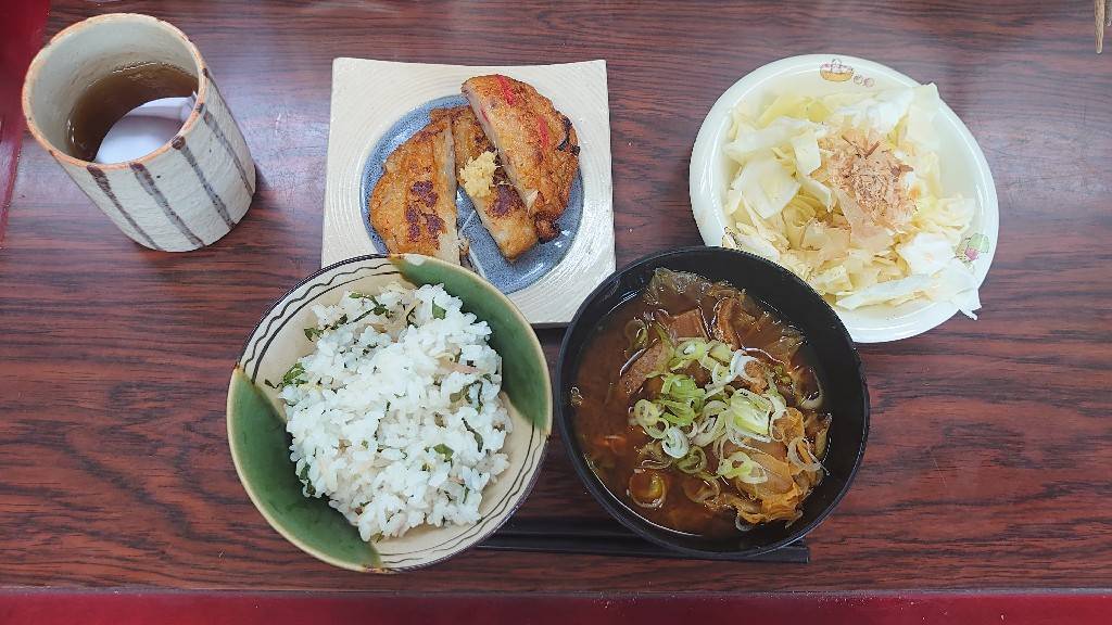 今日の”梅皿メシ”