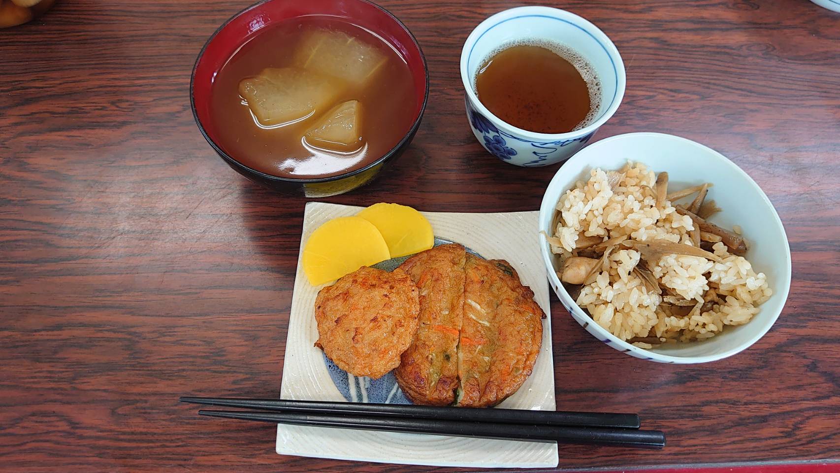 今日の”梅皿メシ”