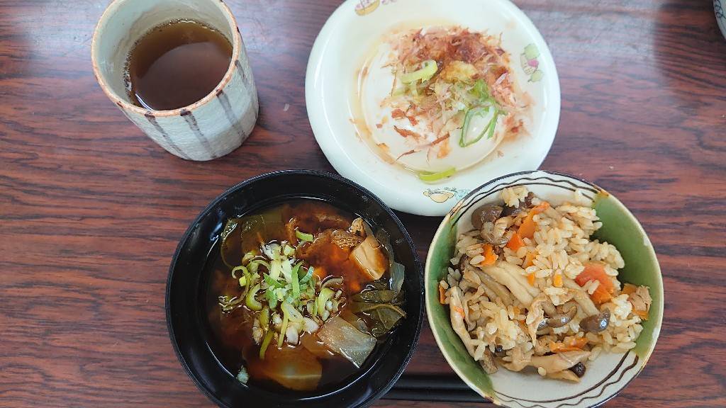 今日の”梅皿メシ”