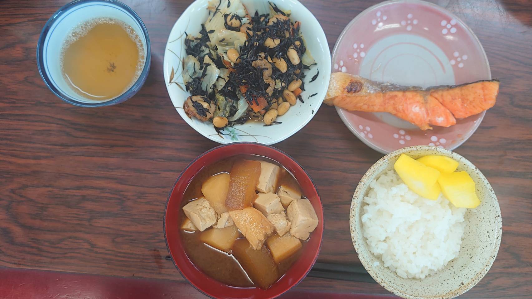 今日の”梅皿メシ”