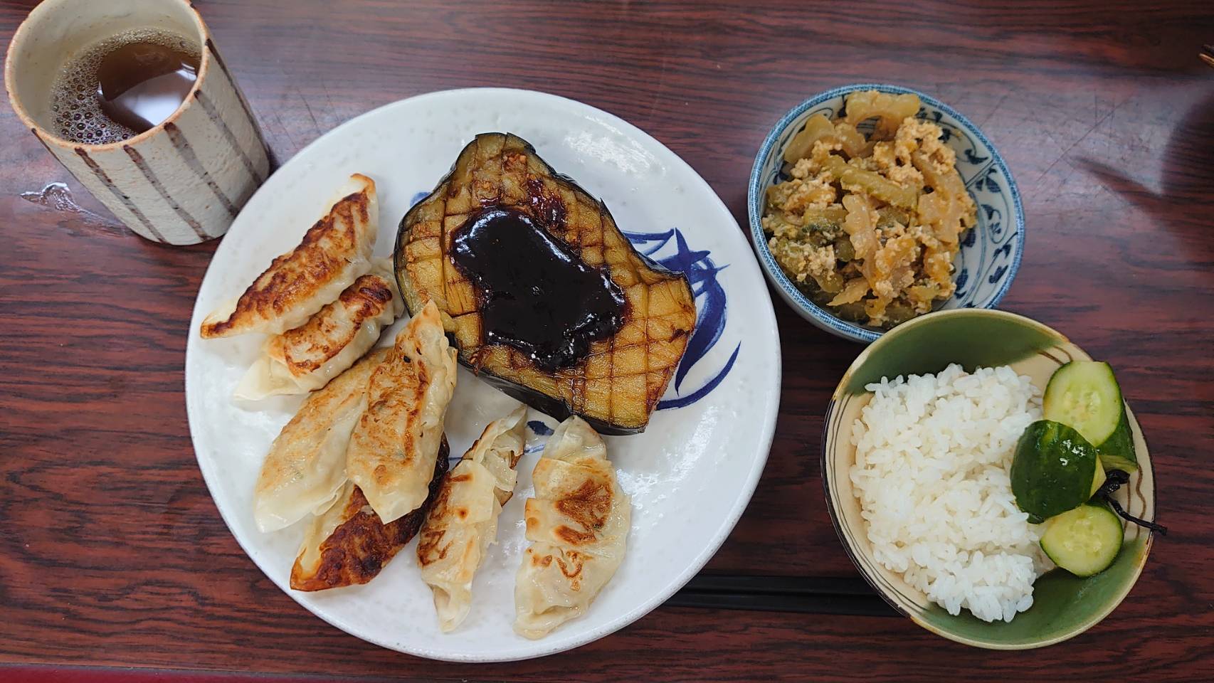 今日の”梅皿メシ”