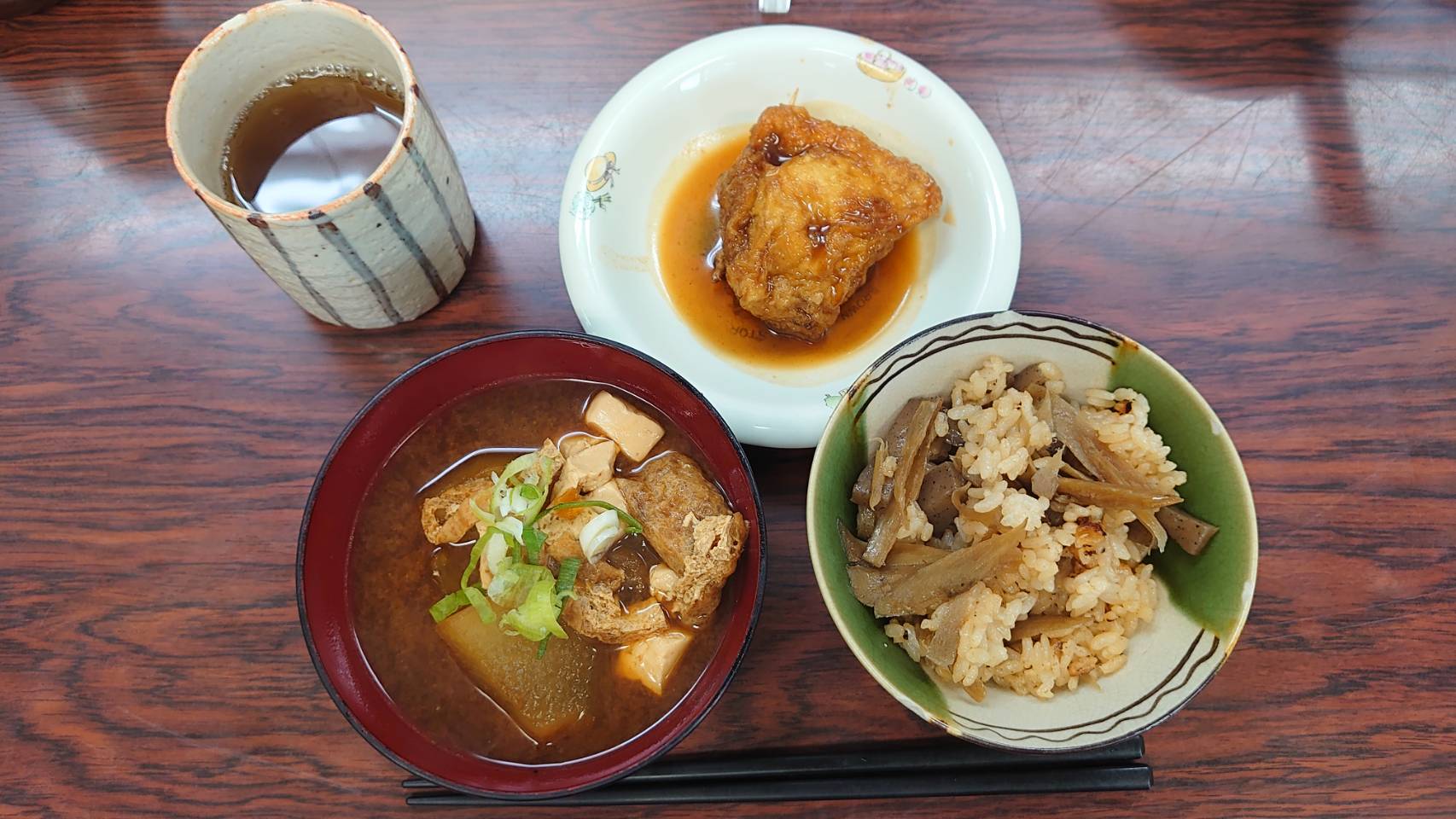 今日の”梅皿メシ”