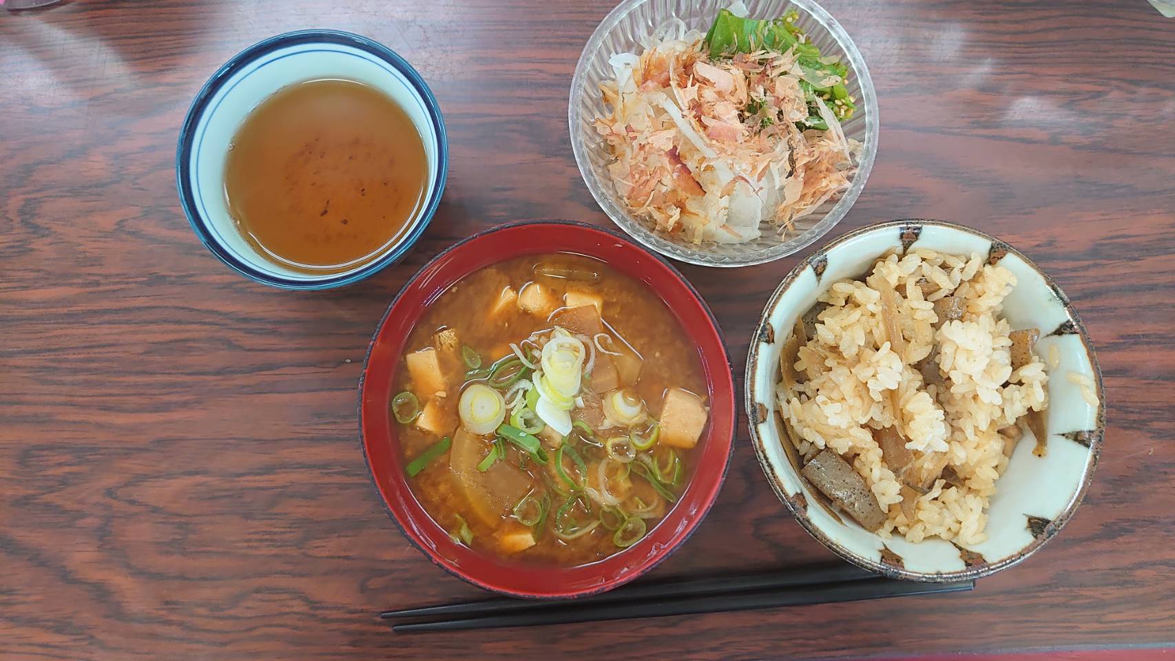 今日の”梅皿メシ”