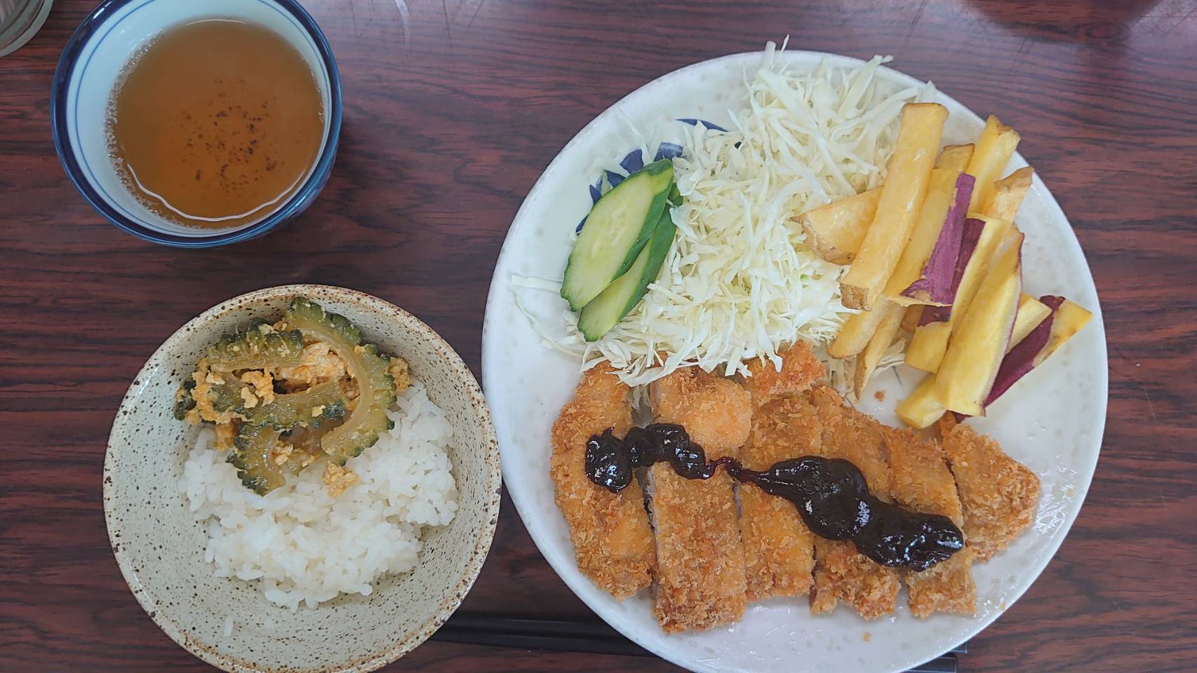 今日の”梅皿メシ”