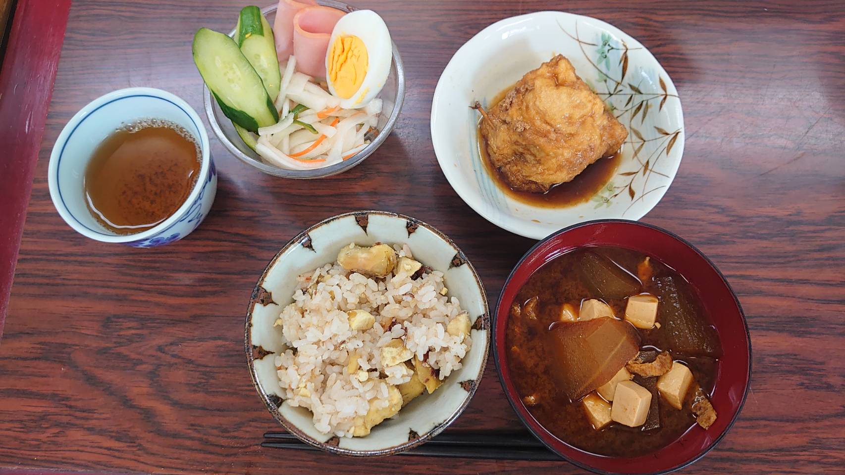 今日の”梅皿メシ”