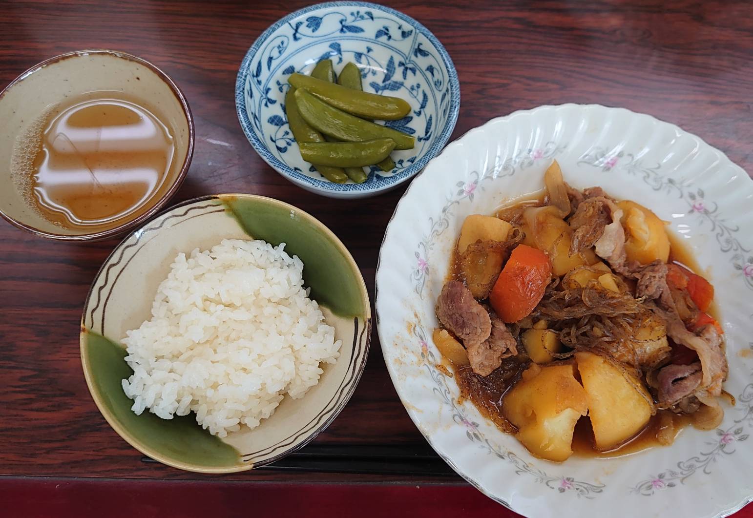 今日の”梅皿メシ”