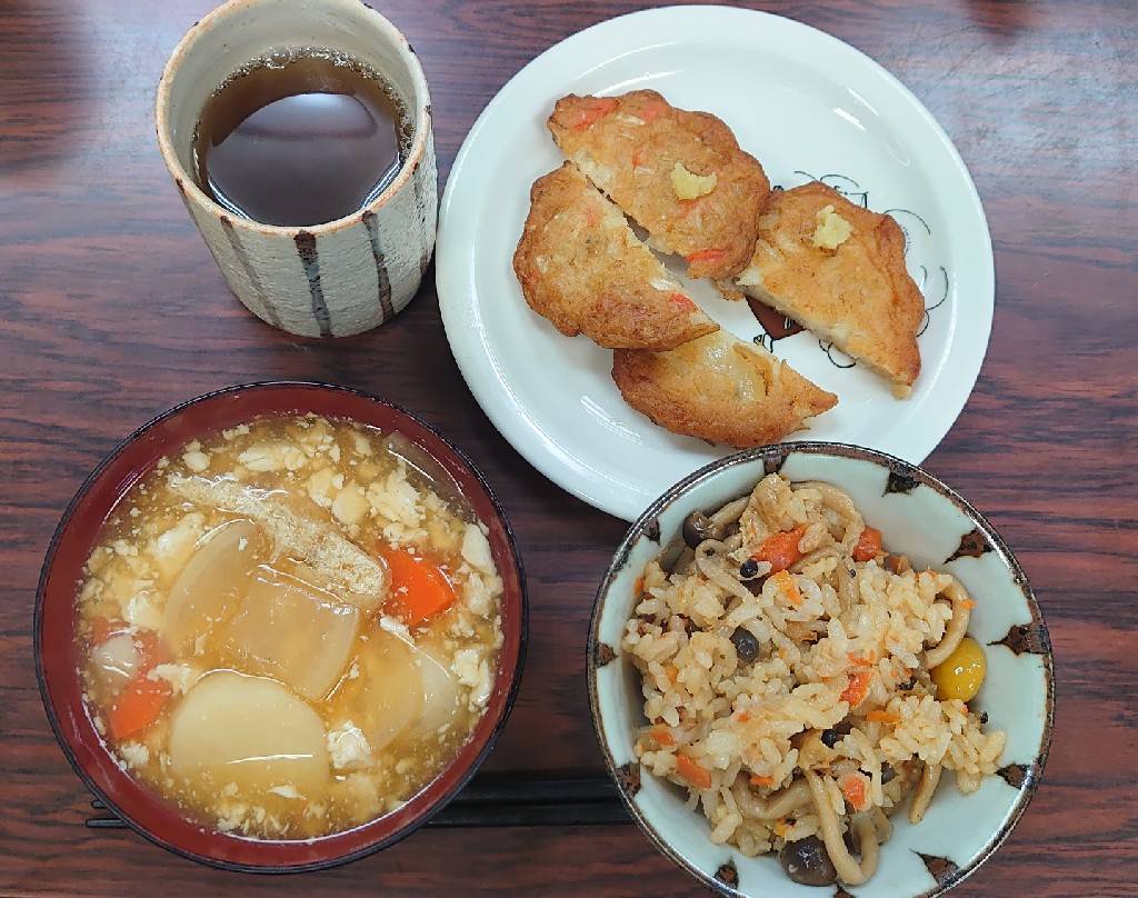 今日の”梅皿メシ”