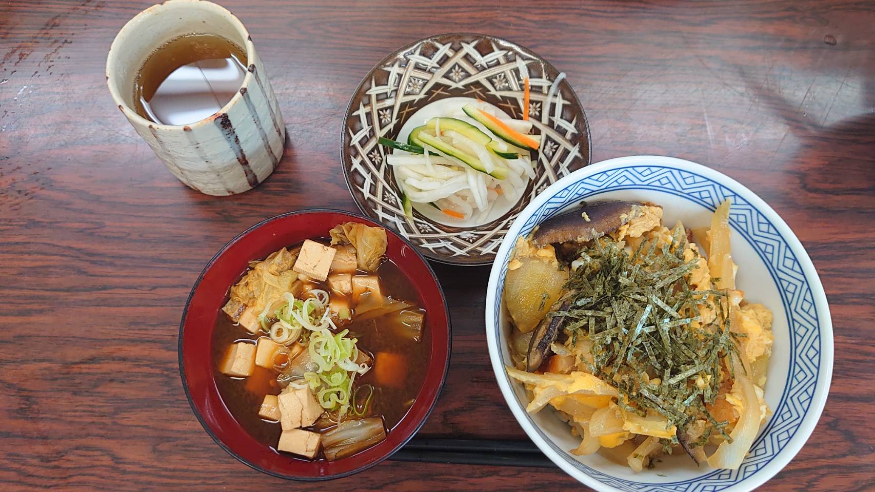 今日の”梅皿メシ”