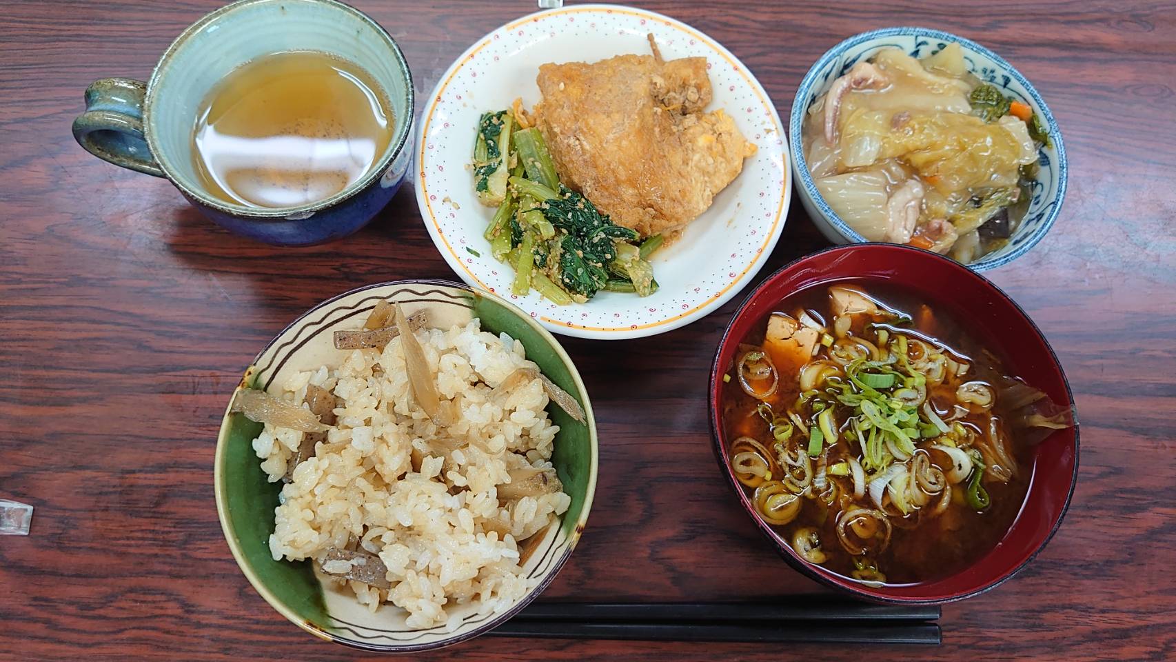 今日の”梅皿メシ”