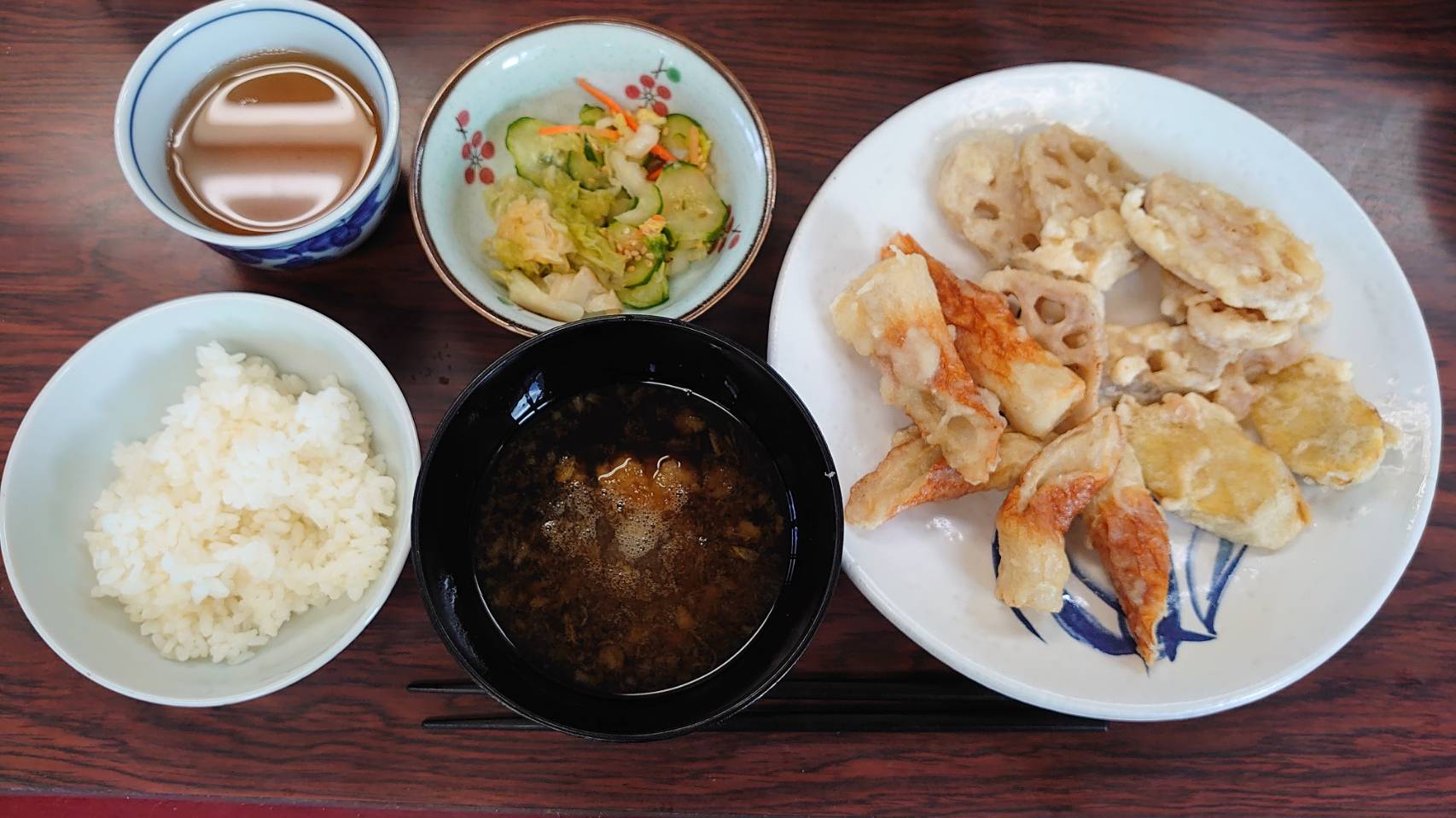 今日の”梅皿メシ”