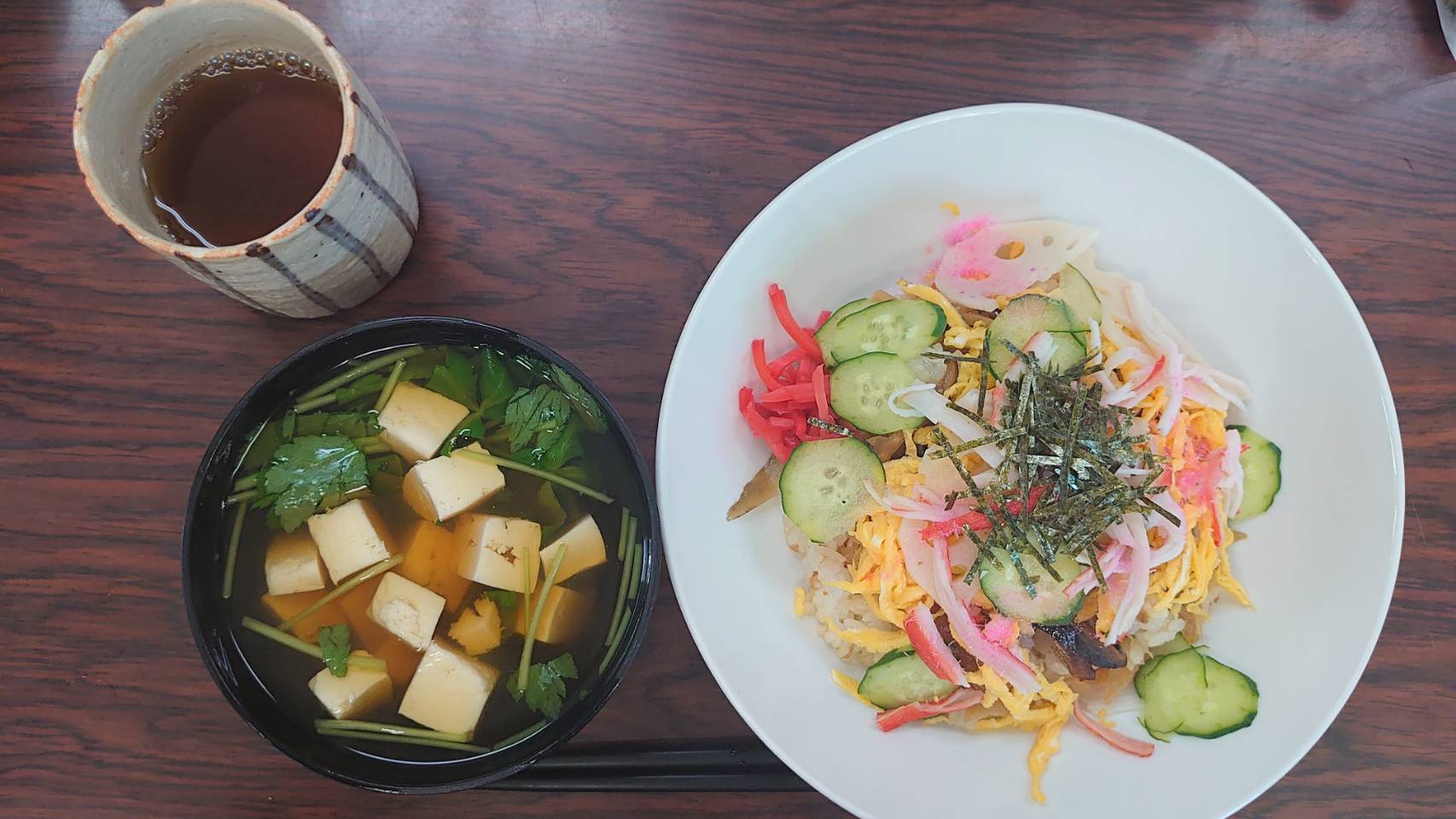 今日の”梅皿メシ”
