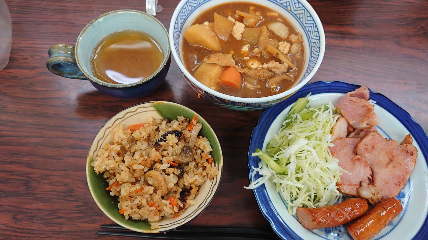 今日の”梅皿メシ”