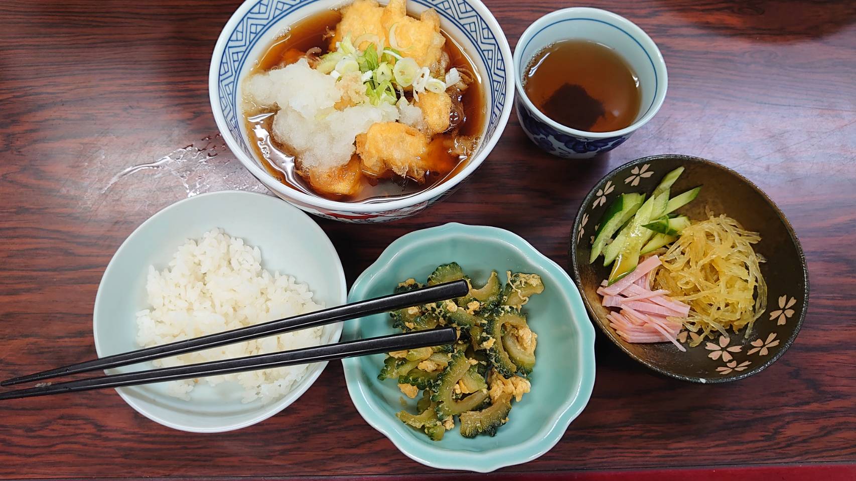今日の”梅皿メシ”