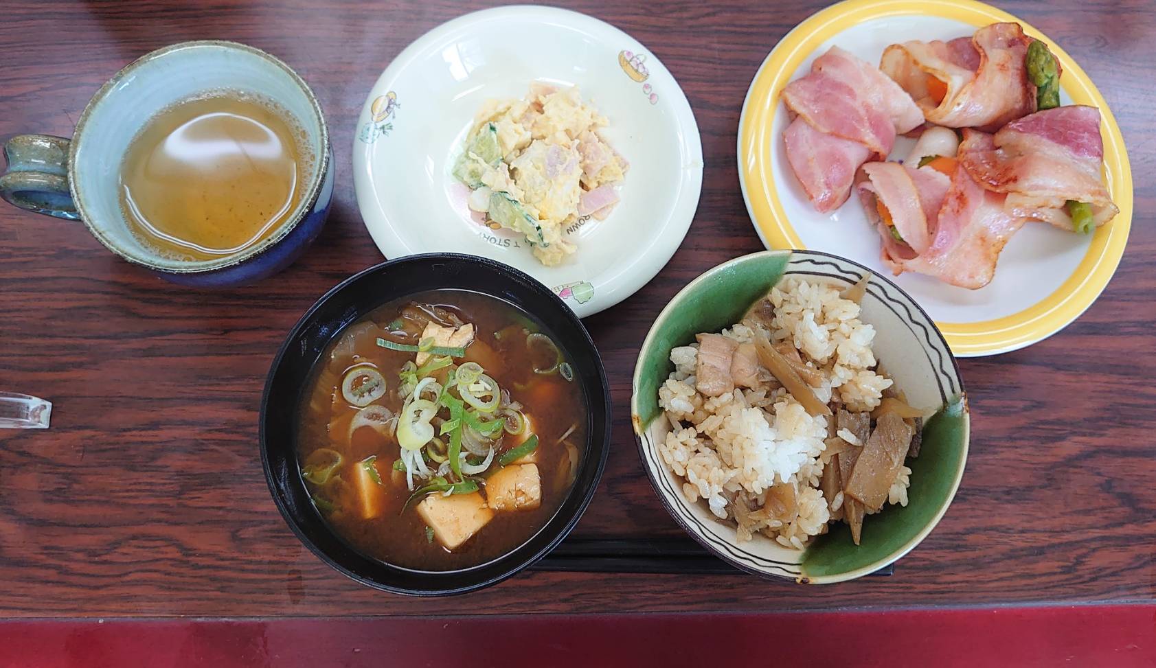 今日の”梅皿メシ”