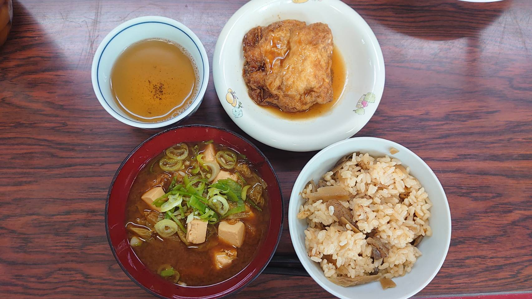 今日の”梅皿メシ”