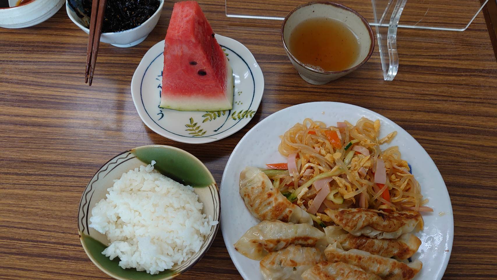 今日の”梅皿メシ”