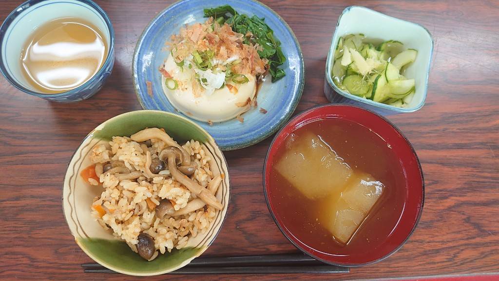 今日の”梅皿メシ”