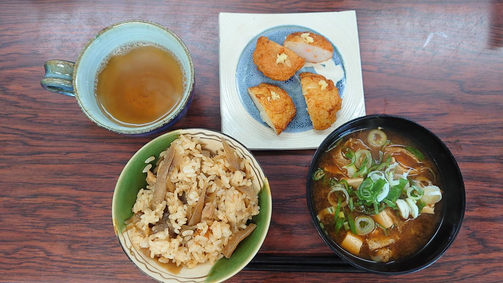 今日の”梅皿メシ”