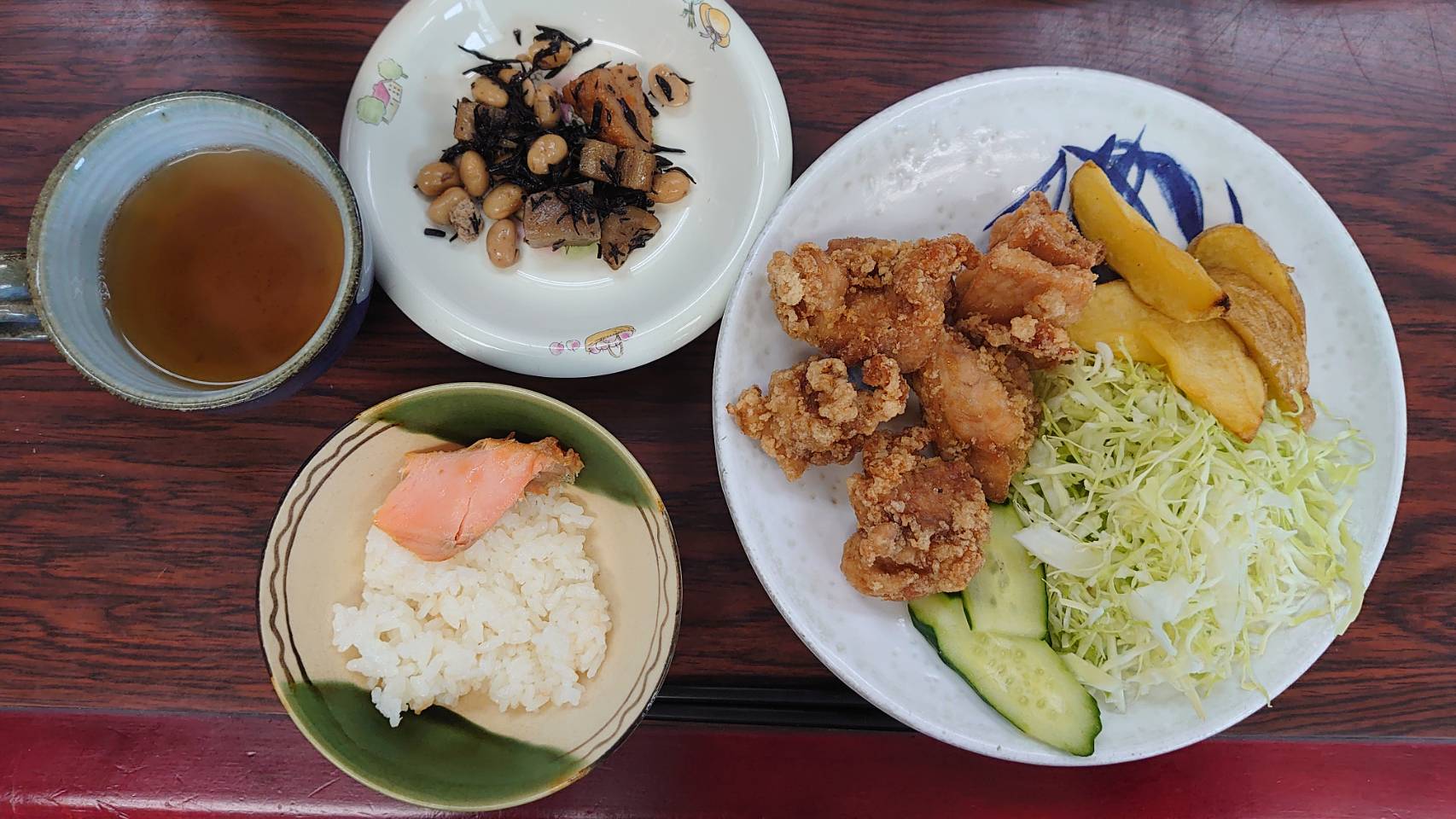 今日の”梅皿メシ”