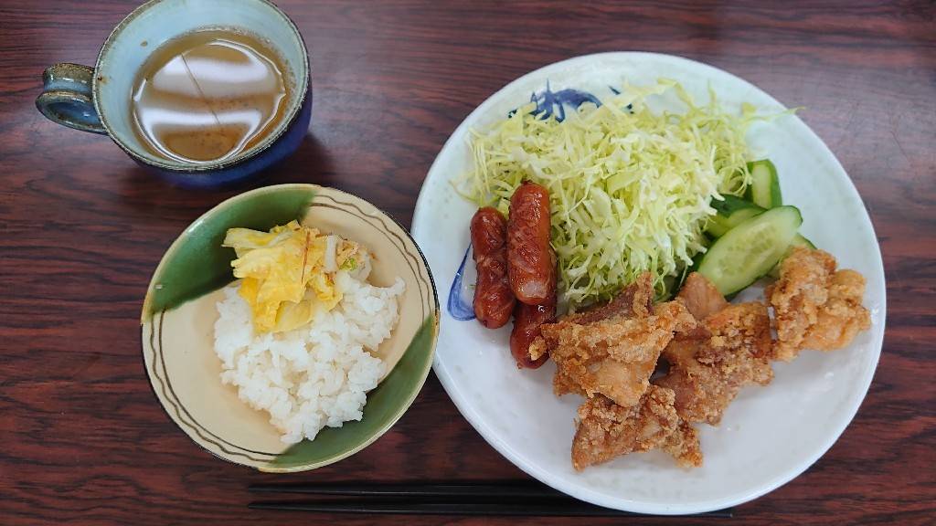 今日の”梅皿メシ”