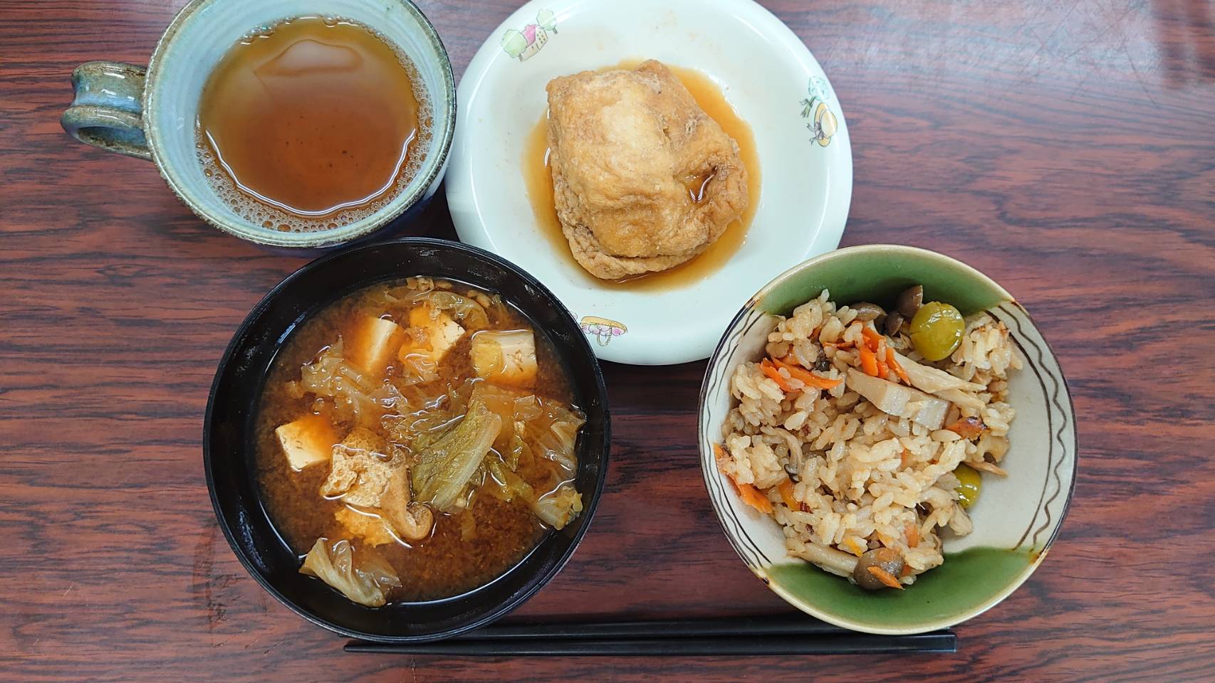 今日の”梅皿メシ”