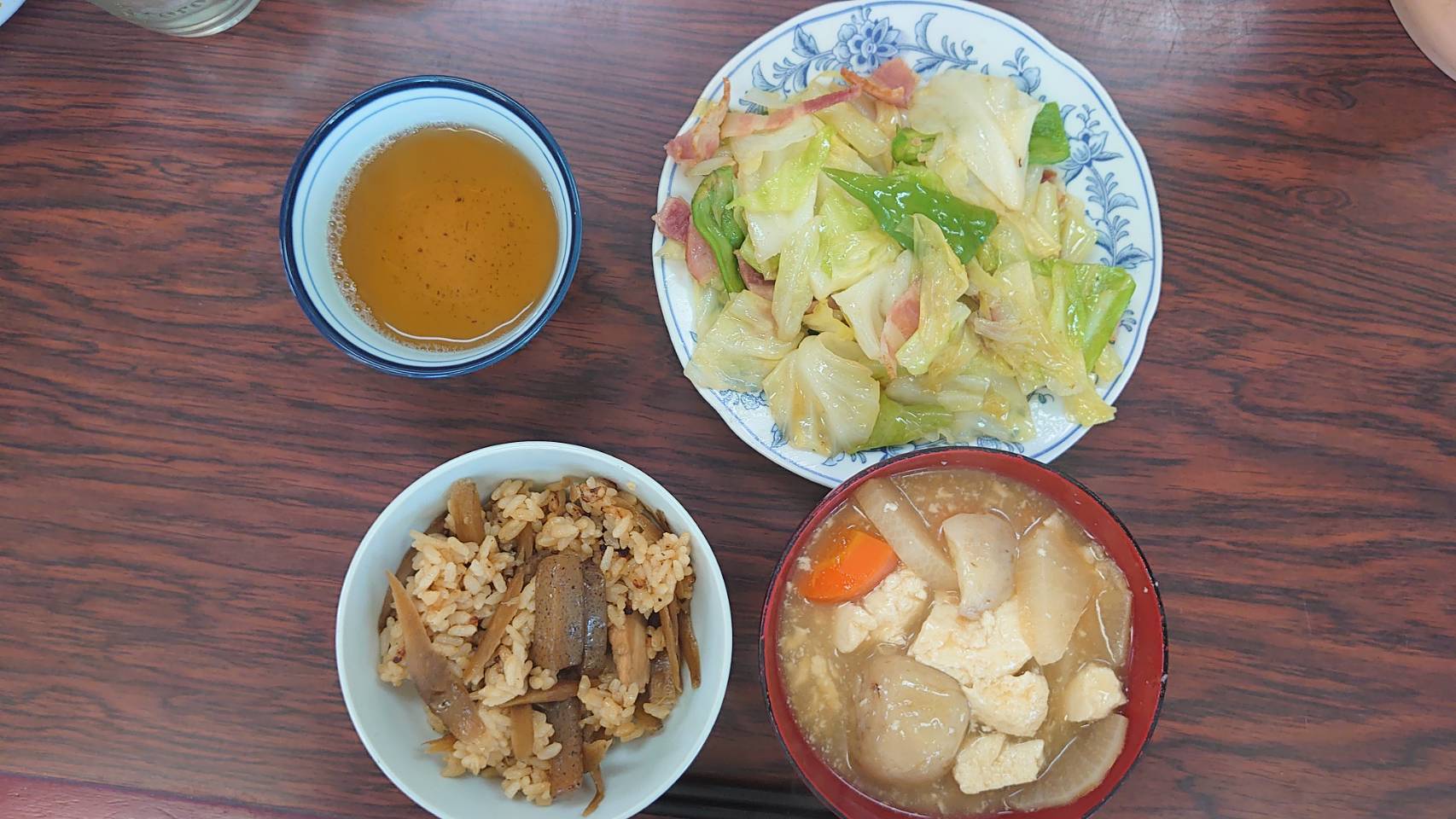 今日の”梅皿メシ”