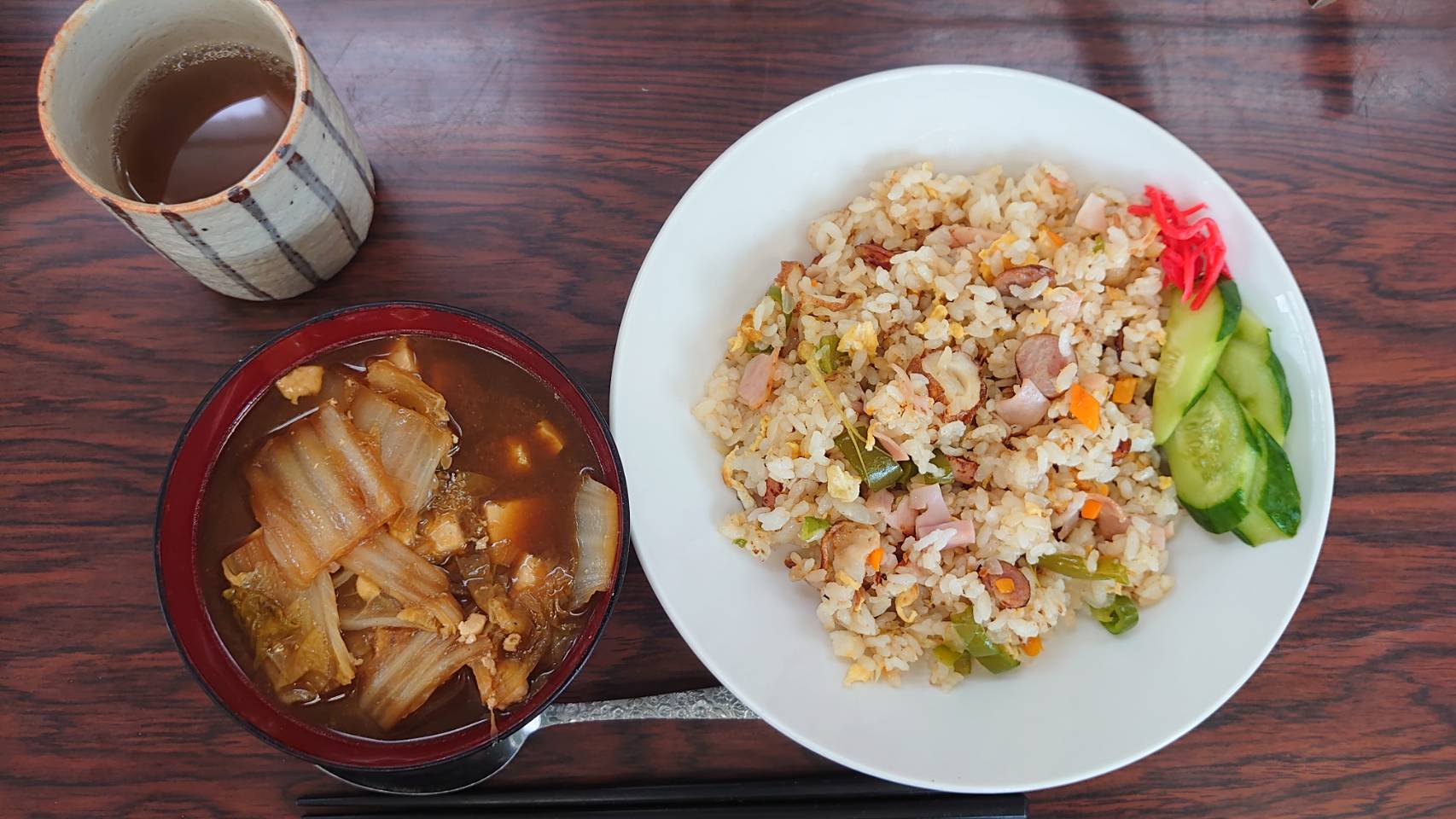 今日の”梅皿メシ”