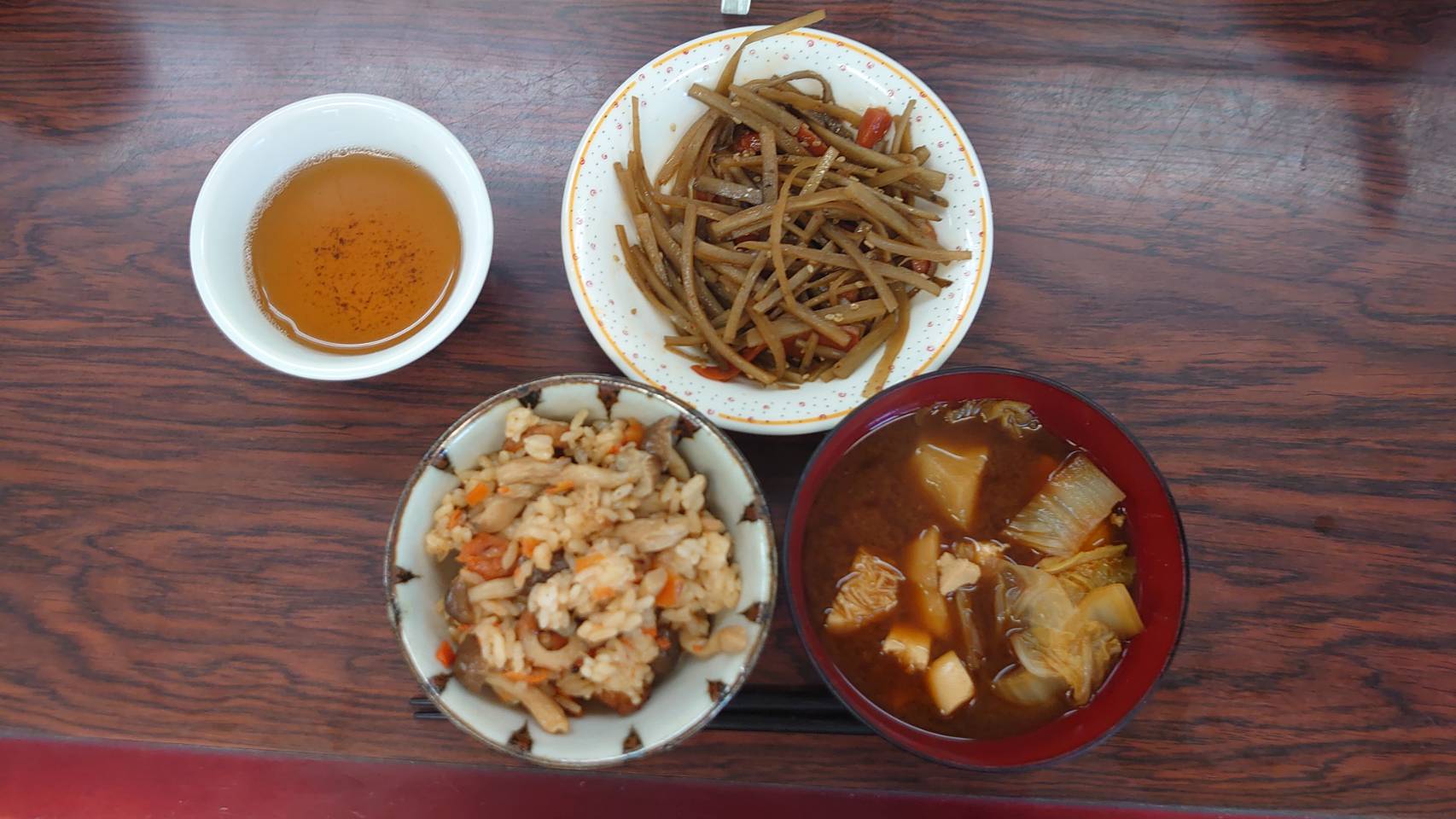 今日の”梅皿メシ”