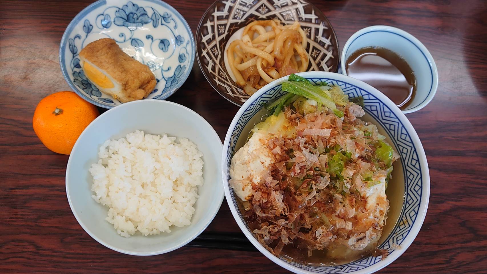 今日の”梅皿メシ”