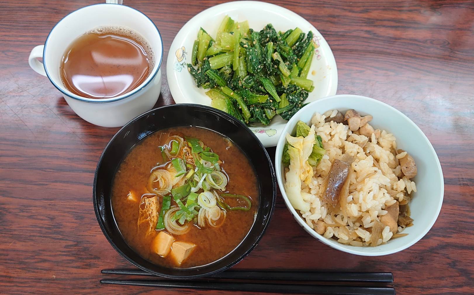 今日の”梅皿メシ”